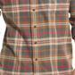 Camisa de flanela xadrez Fireside Classic Fit masculina GH Bass &amp; Co., cinza, tamanho médio
