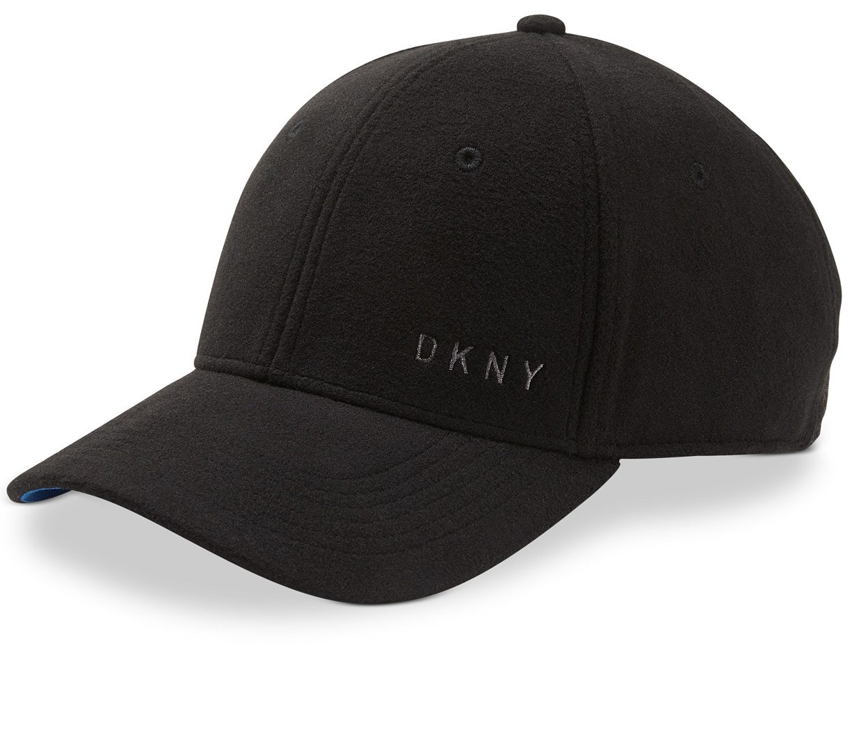 Boné de beisebol masculino com logotipo DKNY, preto, tamanho regular