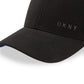 Boné de beisebol masculino com logotipo DKNY, preto, tamanho regular