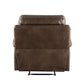 Aashi - Leather Gel Match Recliner Chair - Brown