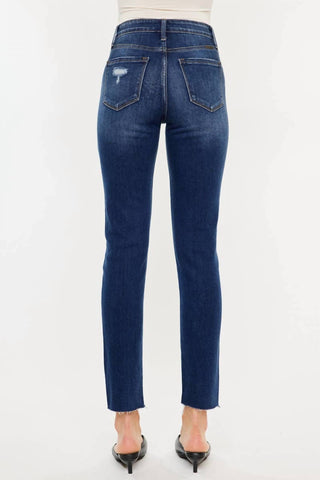 Kancan - Kalisse High Rise Cigarette Jeans