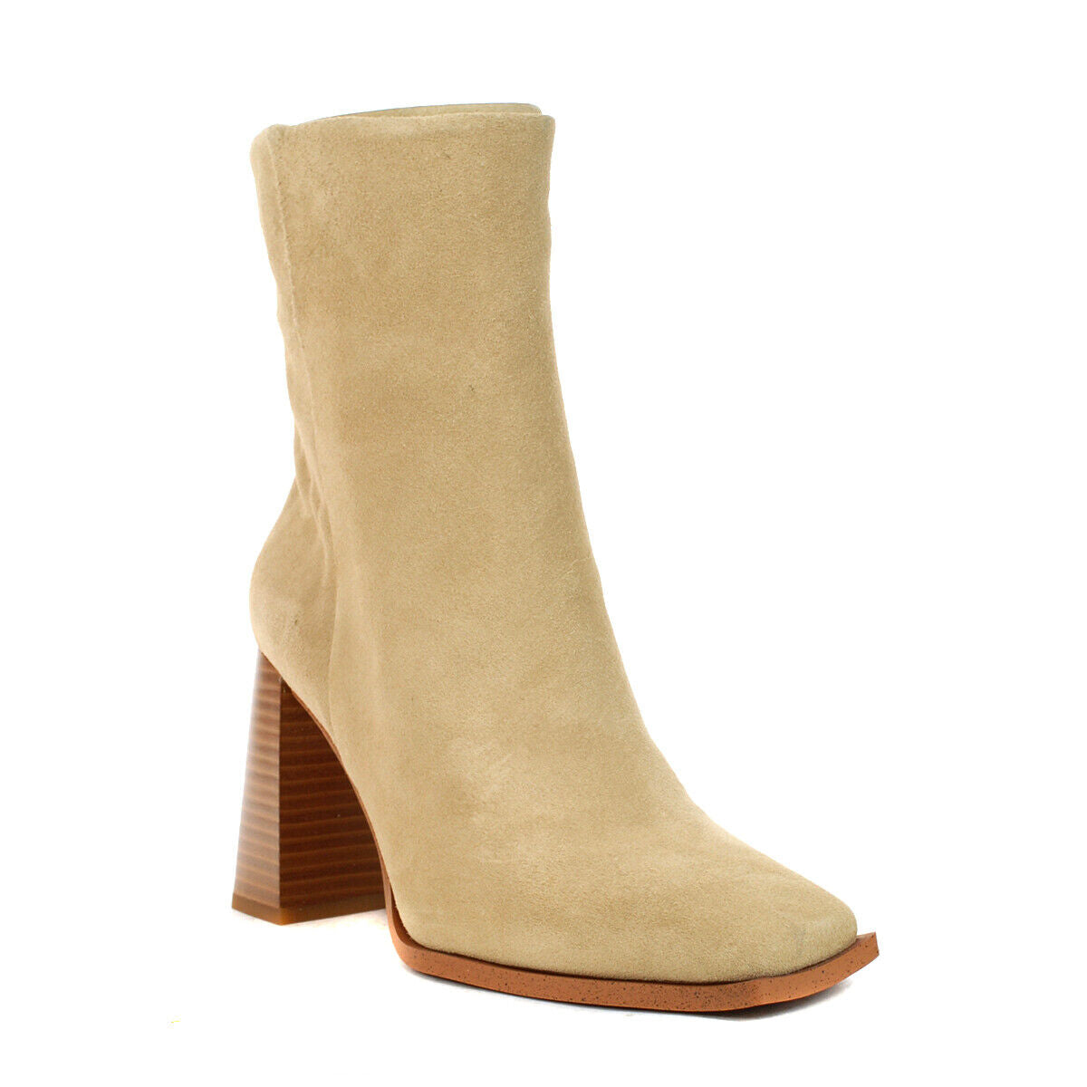 Sam Edelman Bota Feminina Marrom Tamanho 8 M