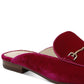 Sam Edelman Linnie Mule Feminino Vermelho Tamanho 9,5