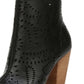 Bota Taryn Block Heel Feminina Carlos By Carlos Santana Preta Tamanho 8,5 M
