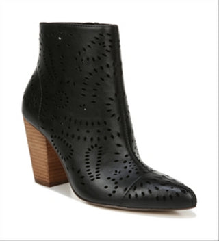 Carlos By Carlos Santana Women's Taryn Block Heel Boot Black Size 8.5 M