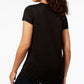 Camiseta feminina gráfica Style &amp; Co, preta, tamanho pequeno