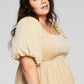 E agora este vestido babydoll feminino marrom tamanho 0X