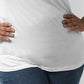 E agora esta camiseta feminina canelada plus size branca tamanho 2X