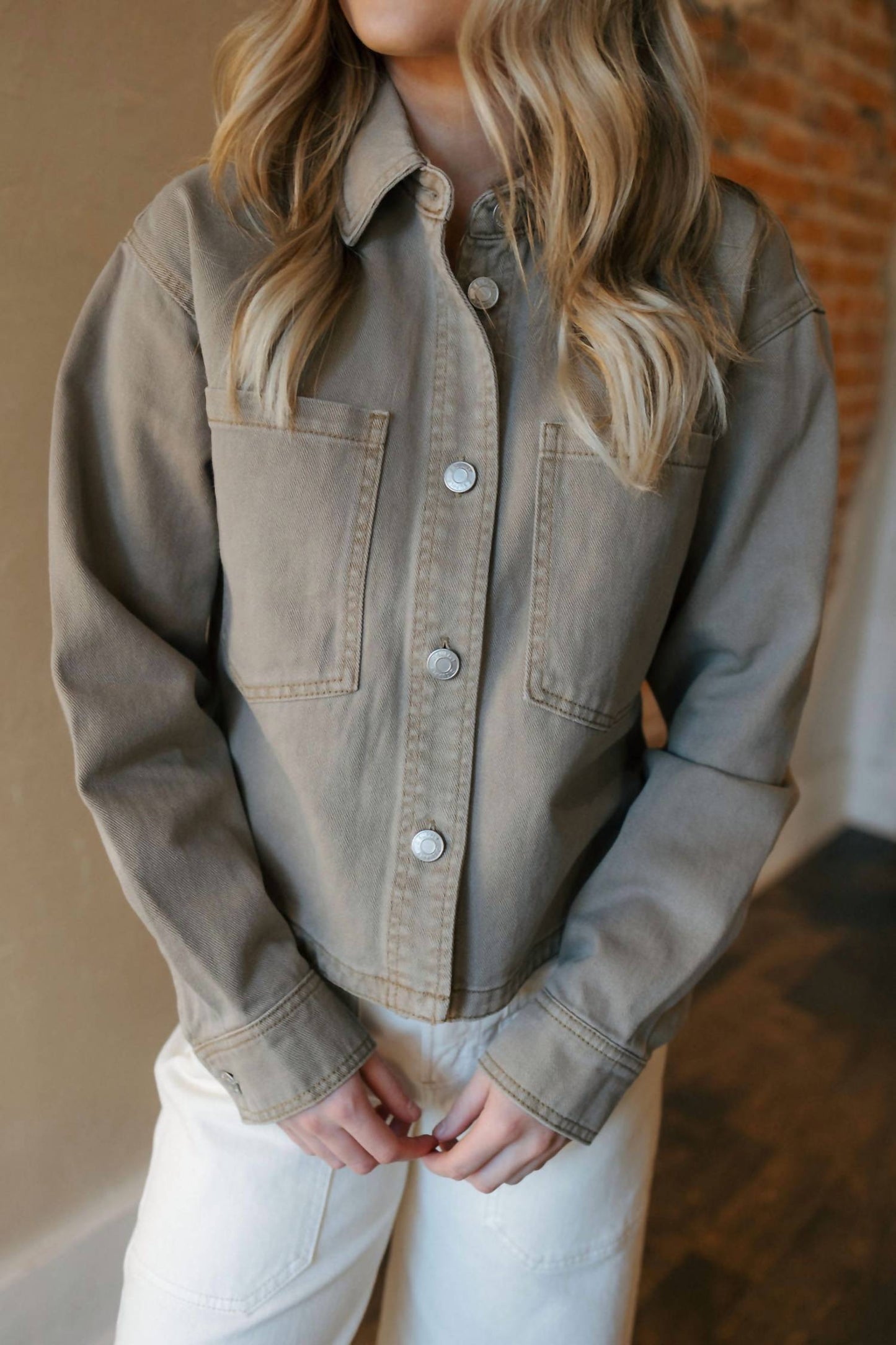 Z Supply - All Day Cropped Washed Jacket