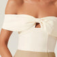 Astr - Telayna Off Shoulder Bow Top