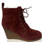 Diba True - Women's Blake Lace Up Ankle Boot Wedge