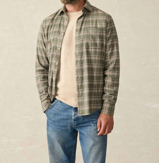 Faherty - Camisa de malha Coastline