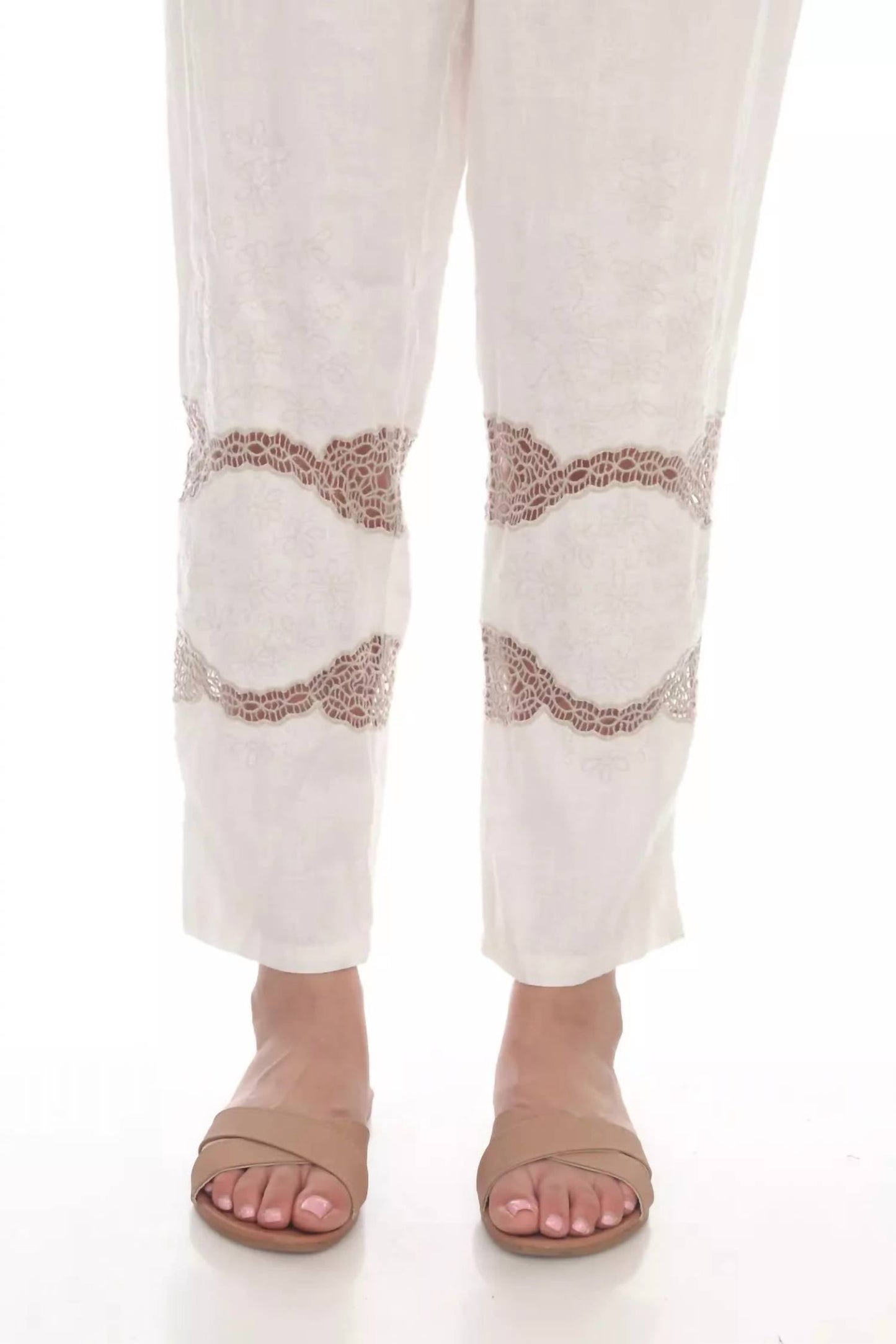 Johnny Was - Antique Highwaist Straight Leg Pants