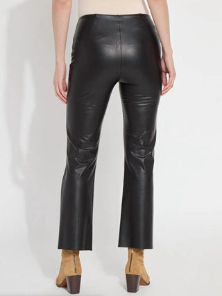 Lysse - Calça Elysse de couro vegano com cadarço