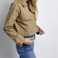 Cami Nyc - Evans Cropped Trench Coat Jacket