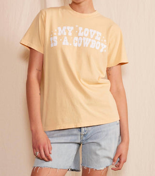People Of Leisure - Camiseta "Meu amor é um cowboy"