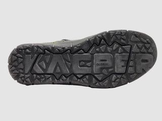 Kcr Group - Men's Thick Wool-Lined Zip-Up Leather Boots