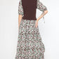 Entro - Floral Knitted Maxi Dress