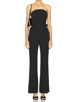 A.L.C. - Kate Strapless Belted Twill Jumpsuit