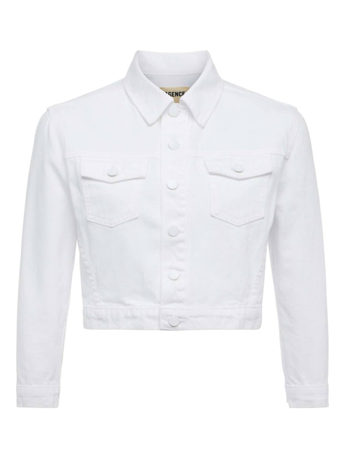 L'Agence - Koda Cropped Denim Jacket