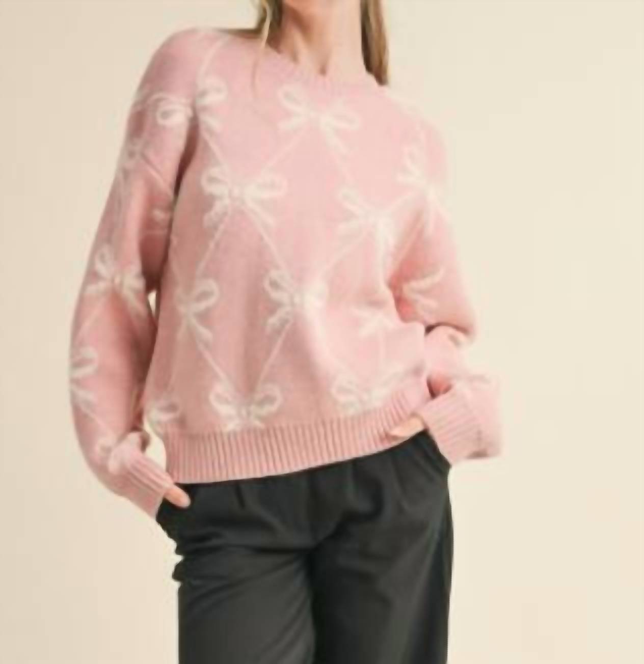 &Merci - Mini Bow Sweater