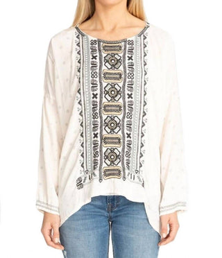 Johnny Was - Blusa de seda Alka