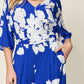 Double Take - Full Size Printed Tie Back Wide Leg Jumpsuit