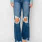 Risen - High Rise Straight Crop Jean