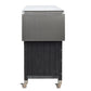 Foldable Outdoor Kitchen Island Patio Mobile Kitchen Cart