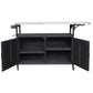 Foldable Outdoor Kitchen Island Patio Mobile Kitchen Cart