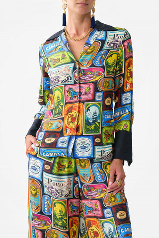 Camilla - Camisa de pijama de manga comprida