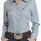 Cinch - Striped Long Sleeve Button Down Shirt