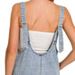 Trendsi - Zenana Denim Overall Mini Dress