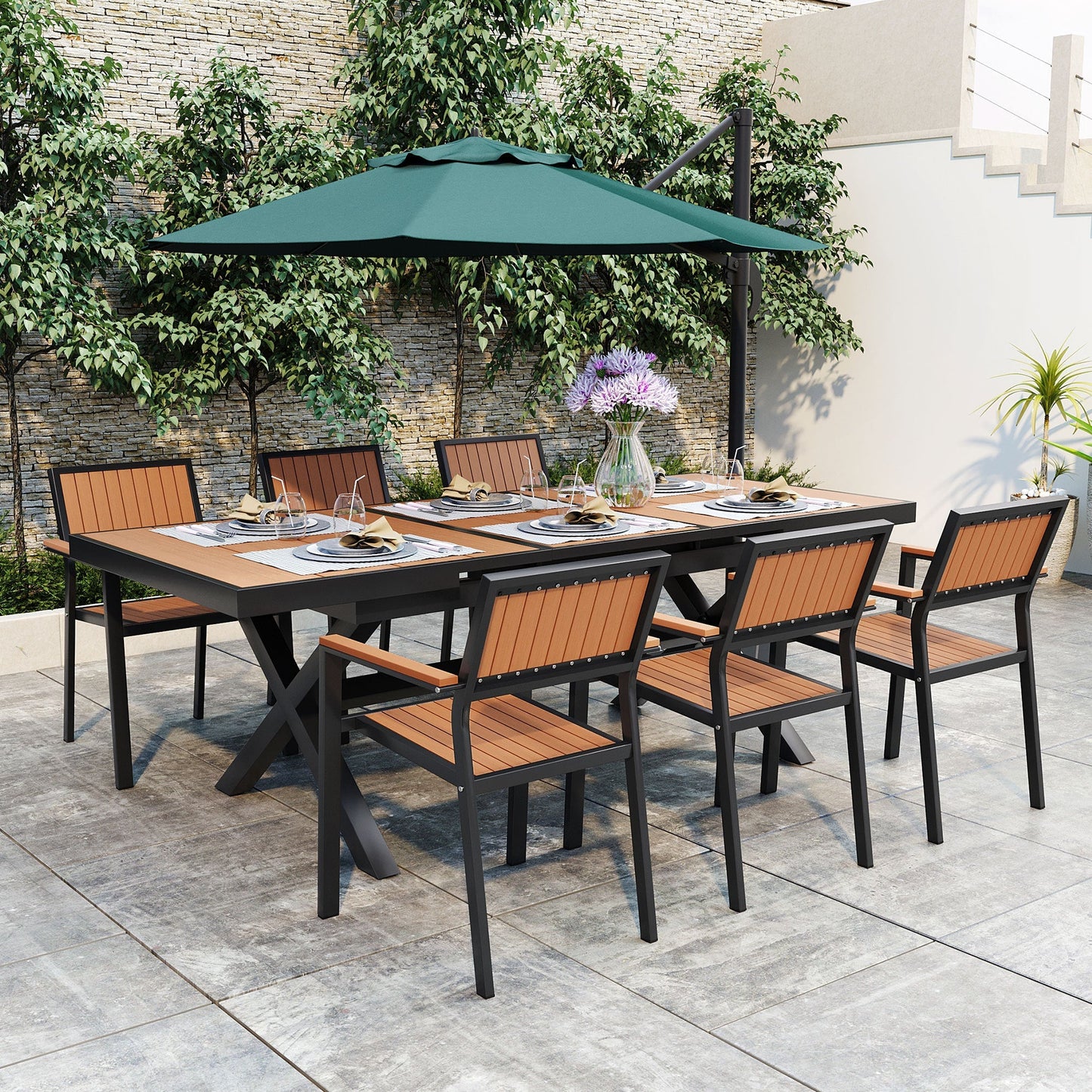 U_Style Experience Outdoor Dining Freedom with Flexible Seating