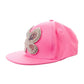 Area - Women's Crystal Buterfly Fitted Cap