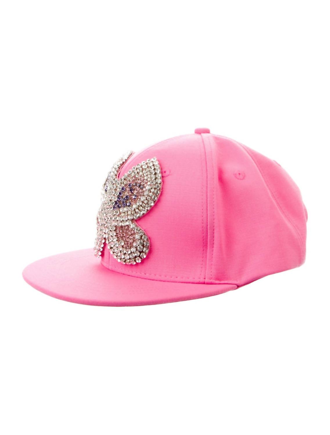 Area - Women's Crystal Buterfly Fitted Cap