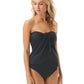 Vince Camuto - Riviera Strapless Draped Tankini Top