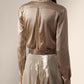 Ralph Lauren - Cameron Straight Fit Mulberry Silk Shirt