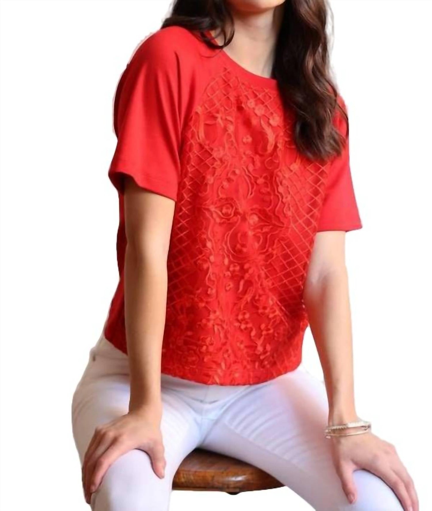 Eva Franco - Kylee Short Sleeve Sweatshirt