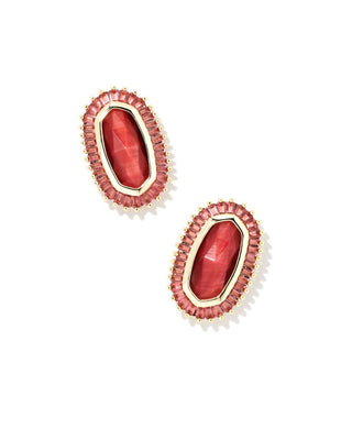 Kendra Scott - Brincos de pino Baguette Elle