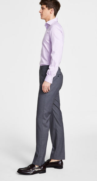 Calça social slim fit masculina Calvin Klein cinza tamanho 30x30