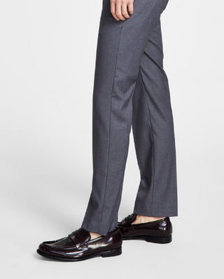 Calça social slim fit masculina Calvin Klein cinza tamanho 32x32
