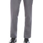 Calça social slim fit masculina Calvin Klein cinza tamanho 36x32