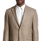 Ralph Lauren Masculino Classic Fit Neat Ultraflex Sport Coat Marrom Tamanho 40