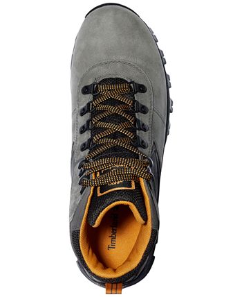 Bota de caminhada impermeável Timberland Maddsen masculina, cinza, tamanho 9 M