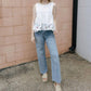 Miou Muse - Straight Wide Leg Pants
