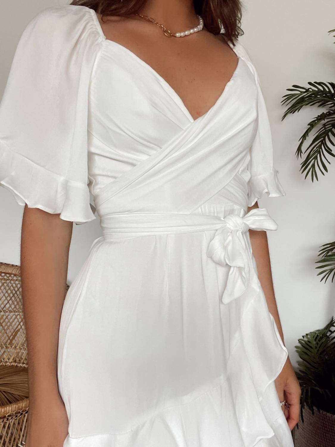 One And Only Collective - Olivia Satin Mini Dress