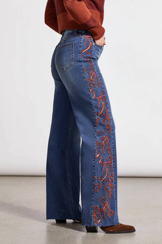 Tribal - Calça jeans Brooke Hugging com enfeite lateral
