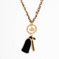 Avenue Chic - Women's Tassel Bird Necklace
