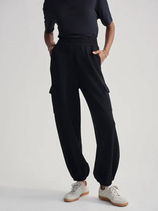 Varley - Calça Cargo Cintura Alta